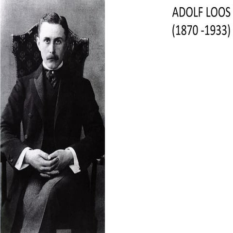 Adolf loos