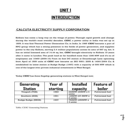 CESC SGS project report