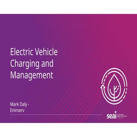 EV charging and management | PDF