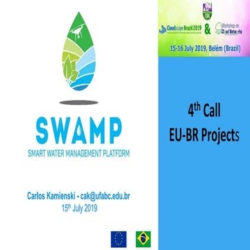 SWAMP: Smart Water Management Platform | PDF