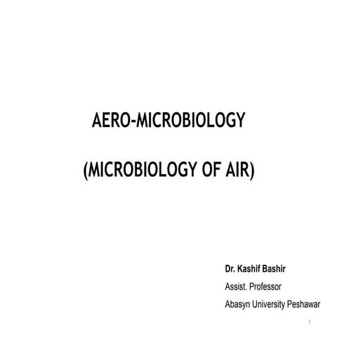 aeromicrobiology