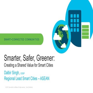 3.3. Smart city - dalbir singh cisco