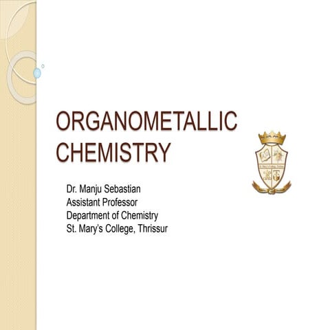 Organometallic Chemistry