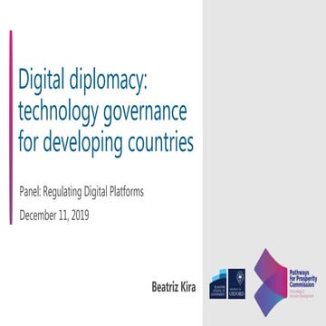 Digital Diplomacy: Technology Governance for Developing Countries