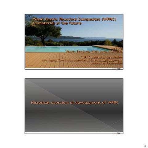 WOOD PLASTIC COMPOSITE (WPC) | PDF