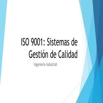 Sistema de aseguramiento de la calidad | PPTX