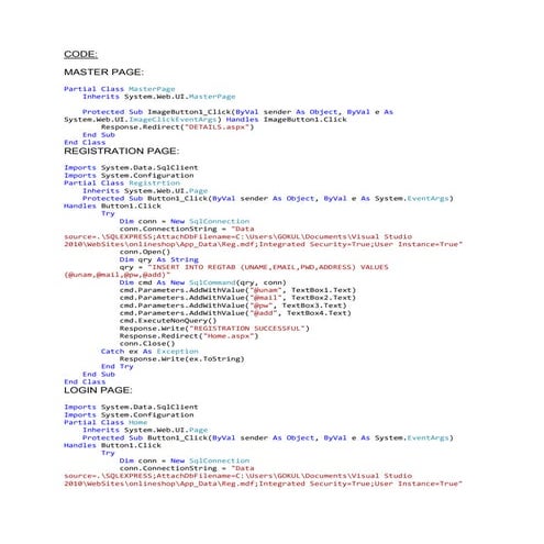 DOT NET LAB PROGRAM PERIYAR UNIVERSITY 