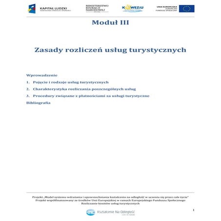 technik organizacji turystyki | PDF
