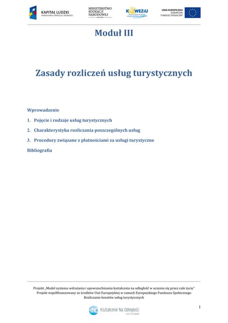 technik organizacji turystyki | PDF