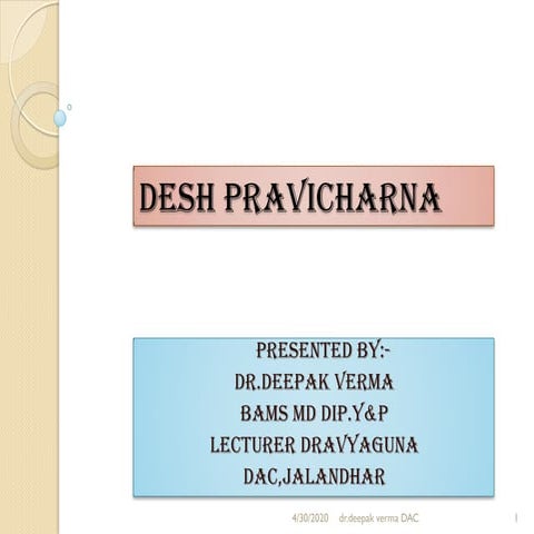 3.desh pravicharna