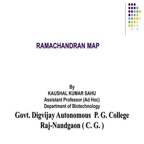 Ramchand plot By KK Sahu Sir