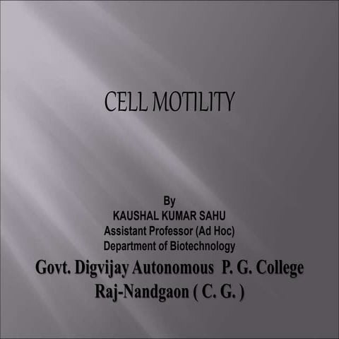 cell motility