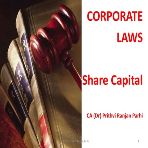 Share capital