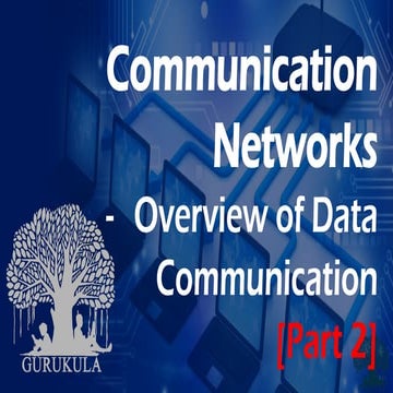 3. overview of data communication part 2 | PPT image.