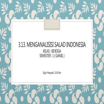 3.13.menganalisisi salad indonesia