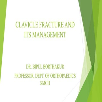 Clavicle fracture and its management 