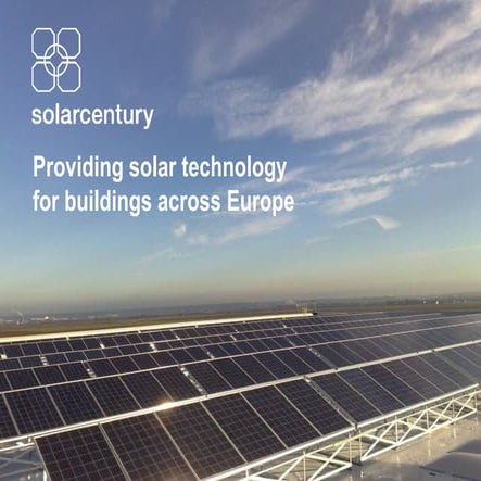 Solar PV - Available Technologies and making it happen. Dr Dan Davies (Solarc...