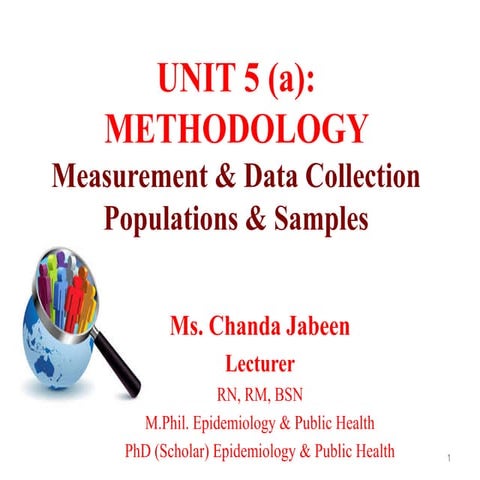 unit 5 Data Collection and Measurements