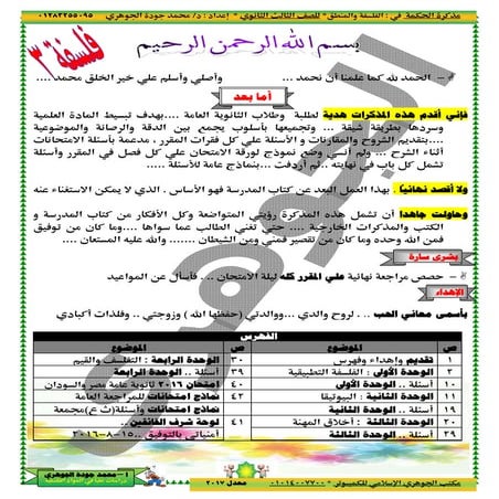 مذكرة فلسفة شاملة للصف الثالث الثانوي 2017 - موقع ملزمتي