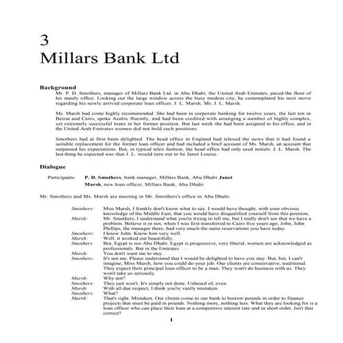 3 Millars Bank