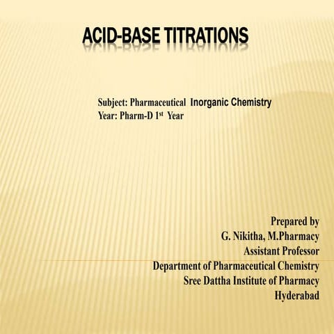 3. acid base titrations