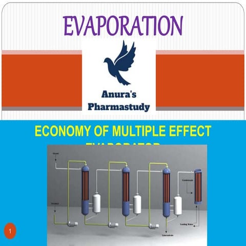 3. economy of multiple effect evaporator