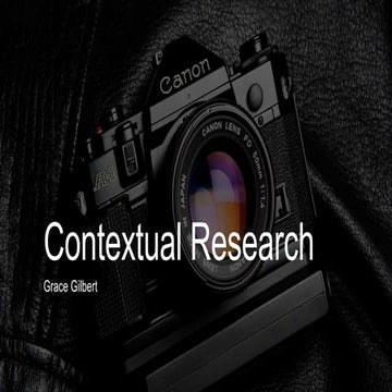 3. context research