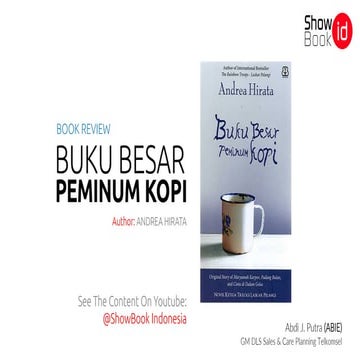 Buku Besar Peminum Kopi - Andrea Hirata