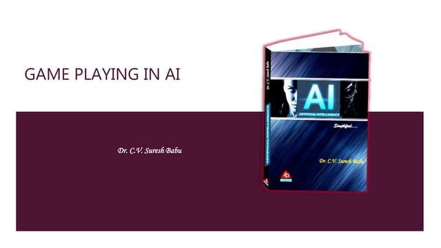 Game playing in AI