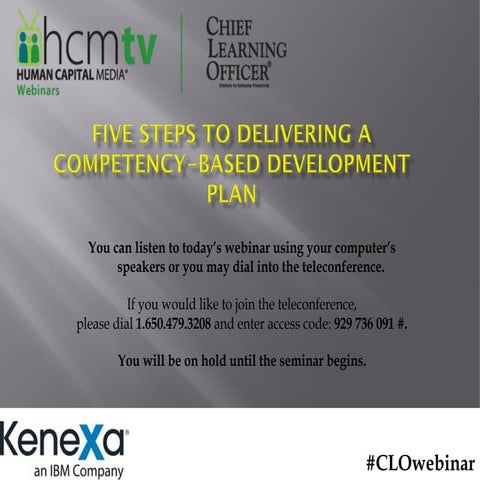 Five Steps to Delivering a Competency-Based Development Plan