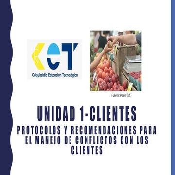 3. protocolos y recomendaciones para el manejo de conflictos con los clientes