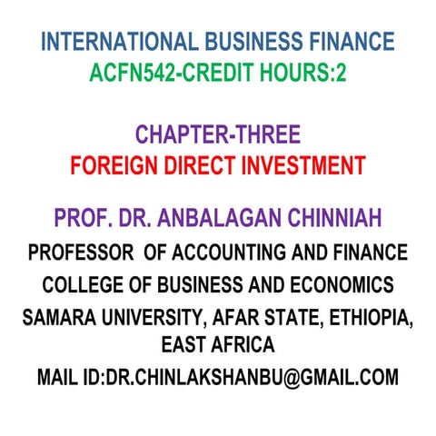 3 Ibf Chapter 3 Fdi Ppt