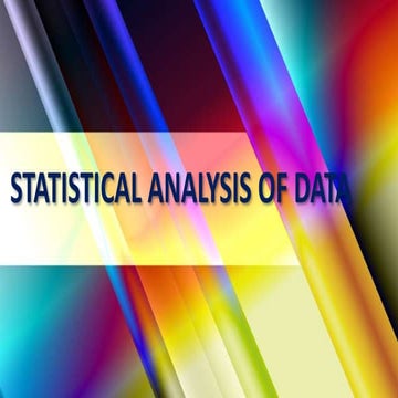 3. Statistical Analysis.pptx