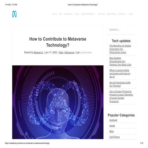What is mataverse? | PPTX