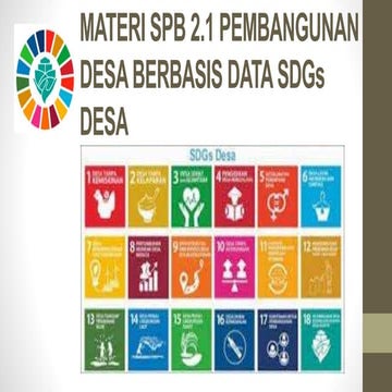 3. MATERI SPB 2.1 PEMBANGUNAN DESA BERBASIS DATA.pptx