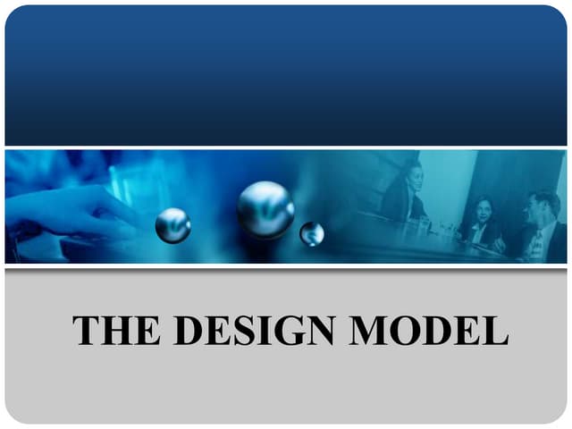 3.2 The design model & Architectural design.ppt