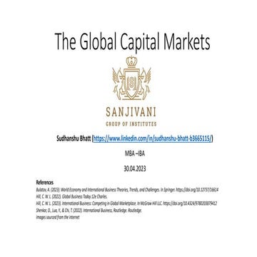 3. IB UNIT 3 - THE GLOBAL CAPITAL MARKETS.pptx