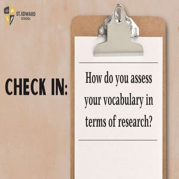 Used of Technical Terms in Research