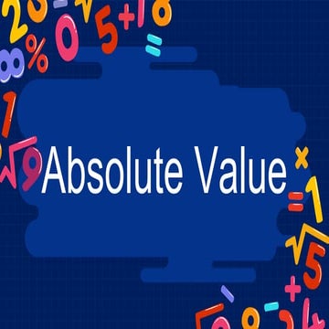 3.1. Absolute Value.pptx