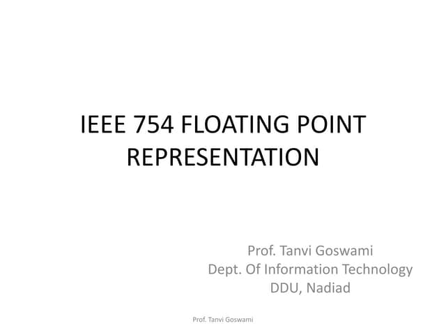3. IEEE 754 FLOATING POINT For Comp. ORG.pdf