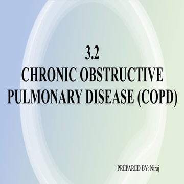 Case presentation of COPD ( Chronic Obstructive Pulmonary Disease ) | PPTX