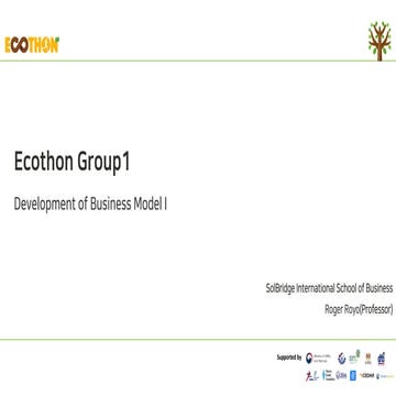 3.(Ecothon Group1)Development of Business Model I (1).pdf