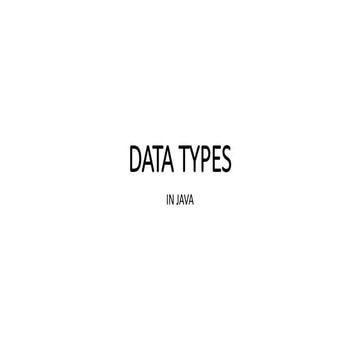 3. DATA TYPES in the Java programming.pptx