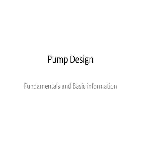 3. Pump Design v Pump Design vvvvvv.pptx