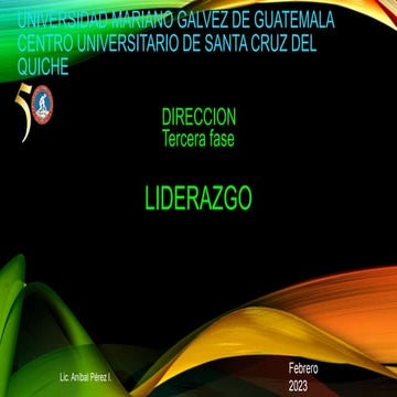 3. DIRECCION UMG COMUNICACION CLASES 06 DE MAYO 2023.ppt