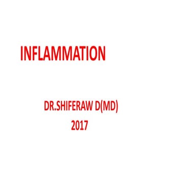 3.INFLAMMATION Of Nursing Second Students