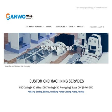 Prototype Machining Cnc Prototyping Custom Cnc Machining Services Pdf