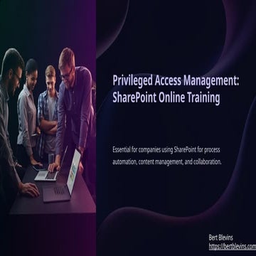 SharePoint Online Training: Maximizing Productivity and Collaboration