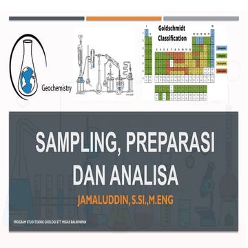 3a. SAMPLING, PREPARASI DAN ANALISA.pptx