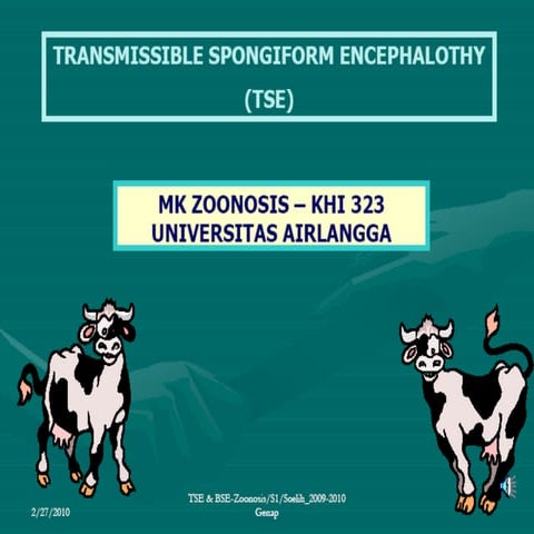 Penyakit TSE & BSE pada hewan ternak.ppt